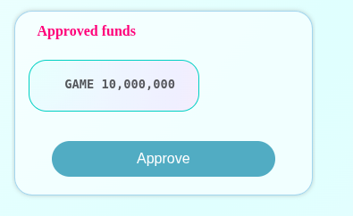 ICO has 10 million GAME ready for presale
